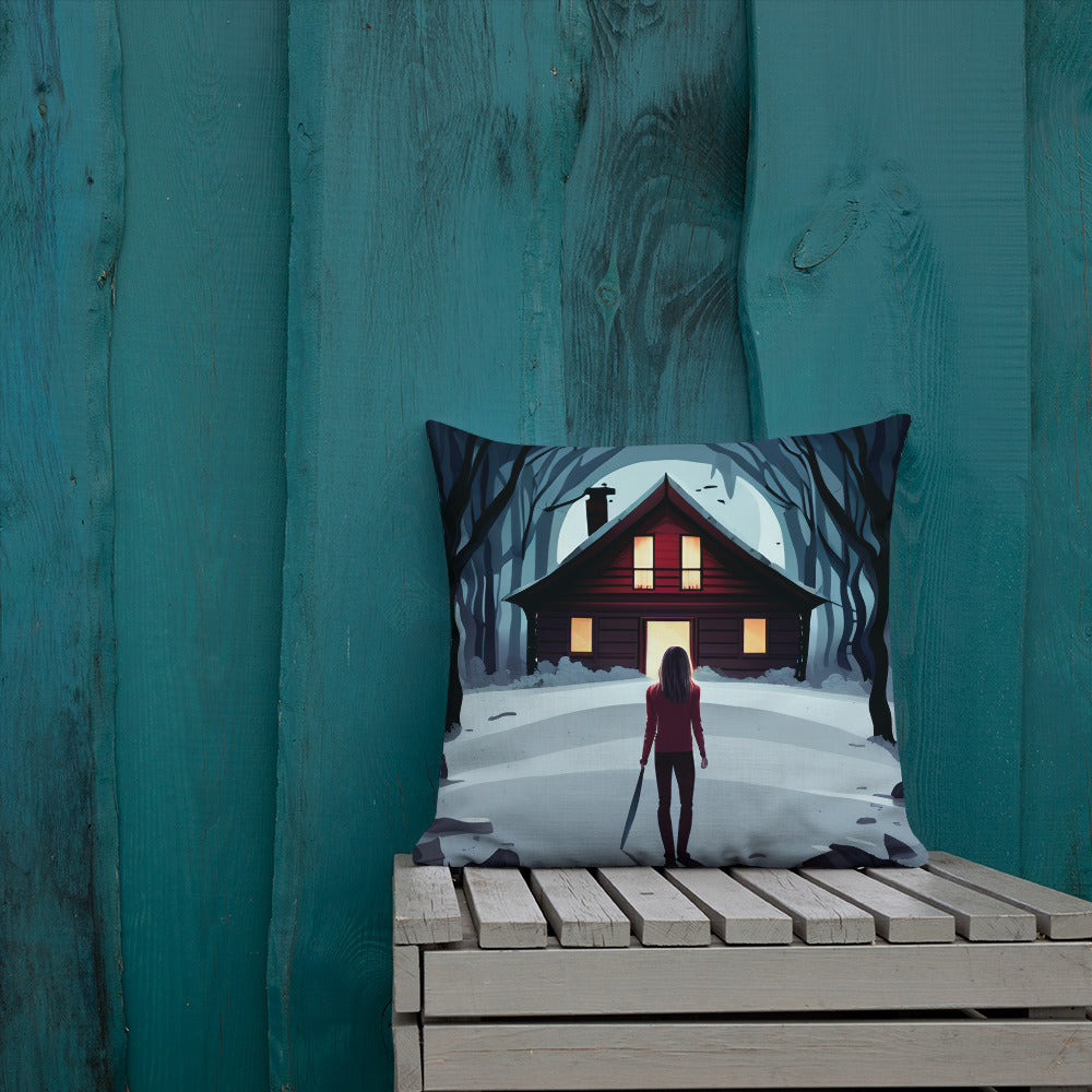 Cabin in the Woods Pillow