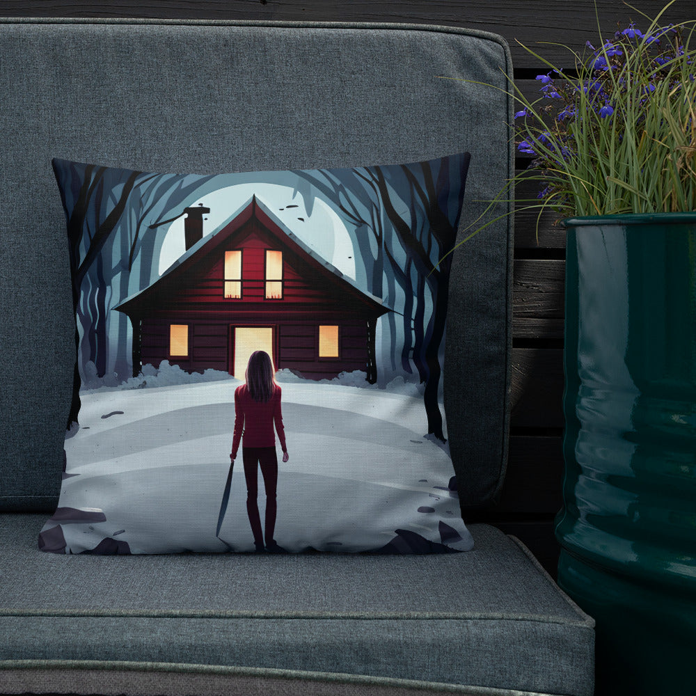 Cabin in the Woods Pillow