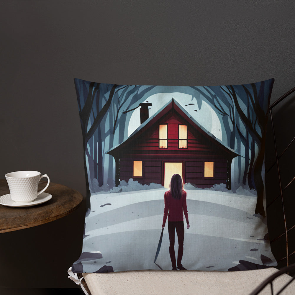 Cabin in the Woods Pillow