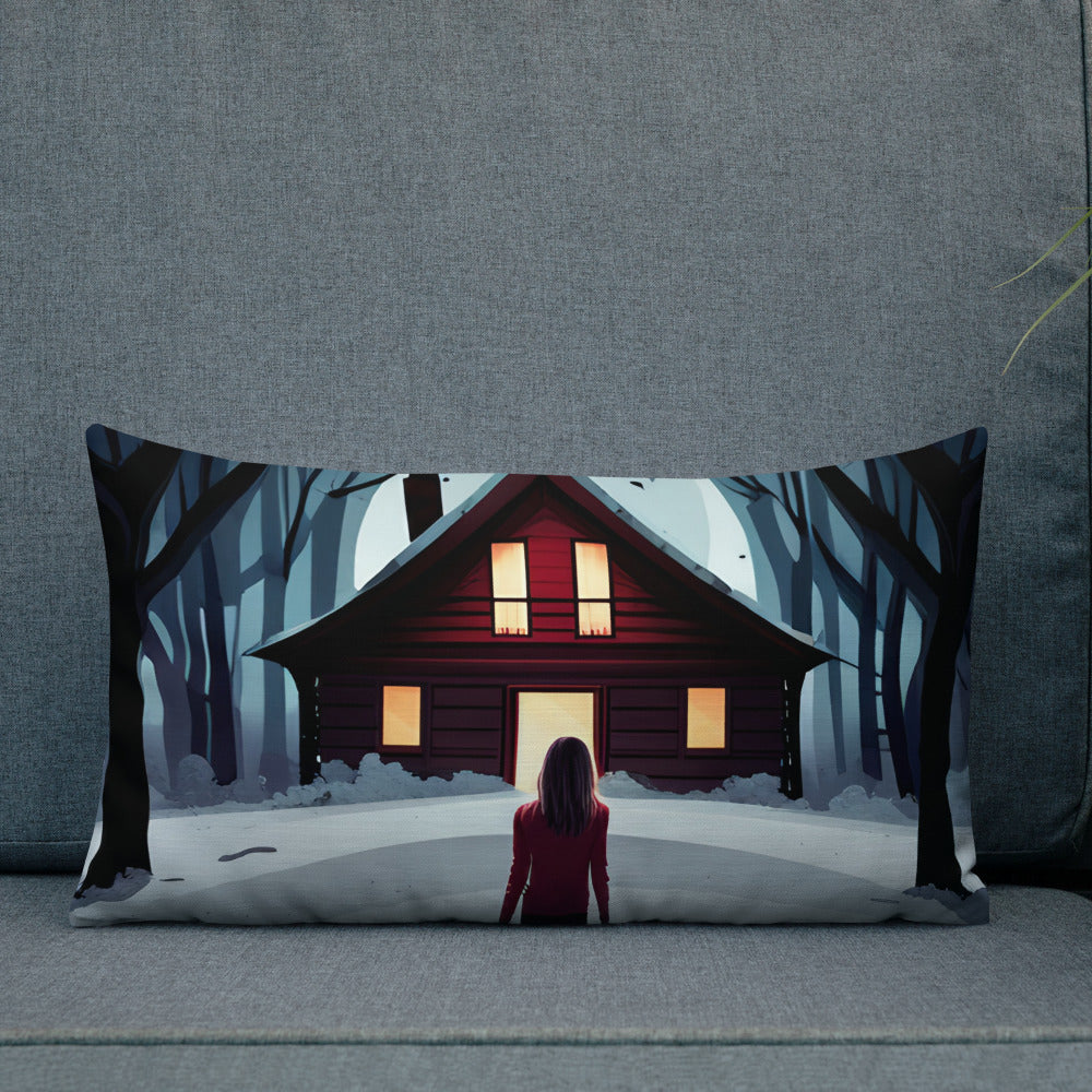 Cabin in the Woods Pillow