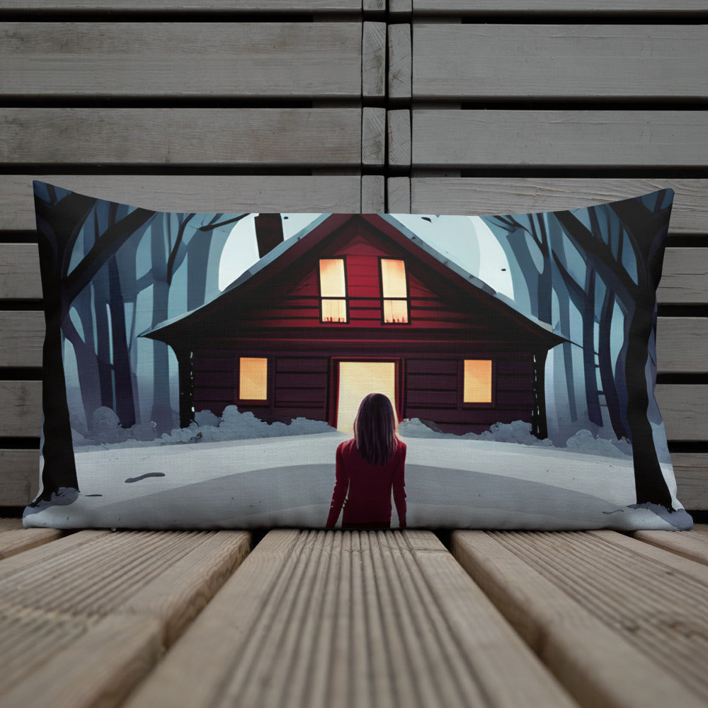 Cabin in the Woods Pillow