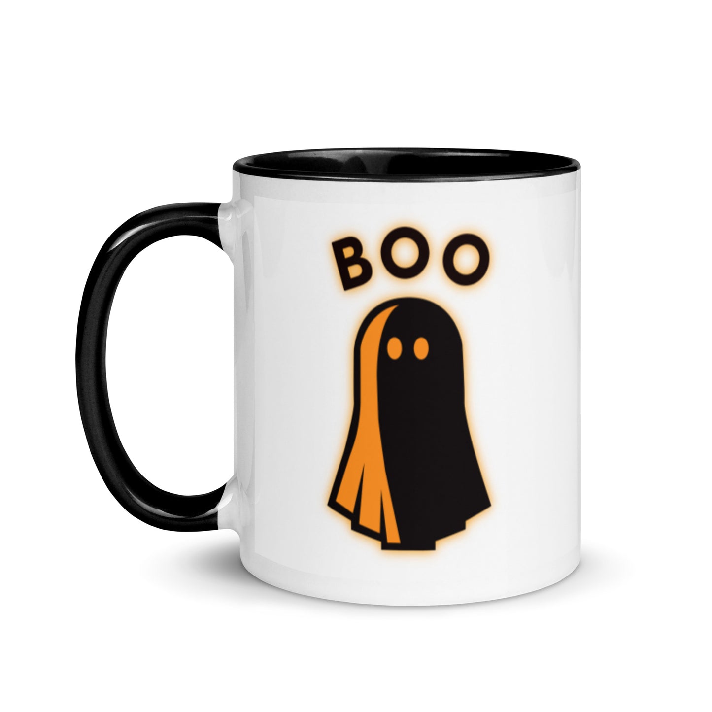 Boo Ghost Mug (Black)