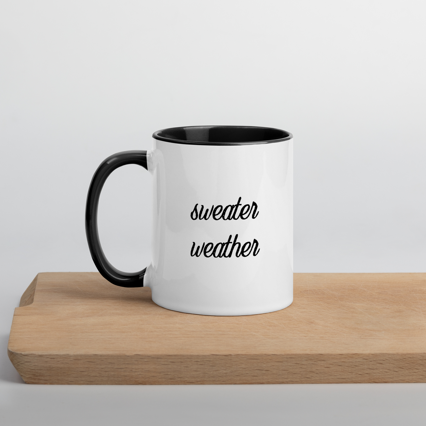 Sweater Weather Mug (Black)