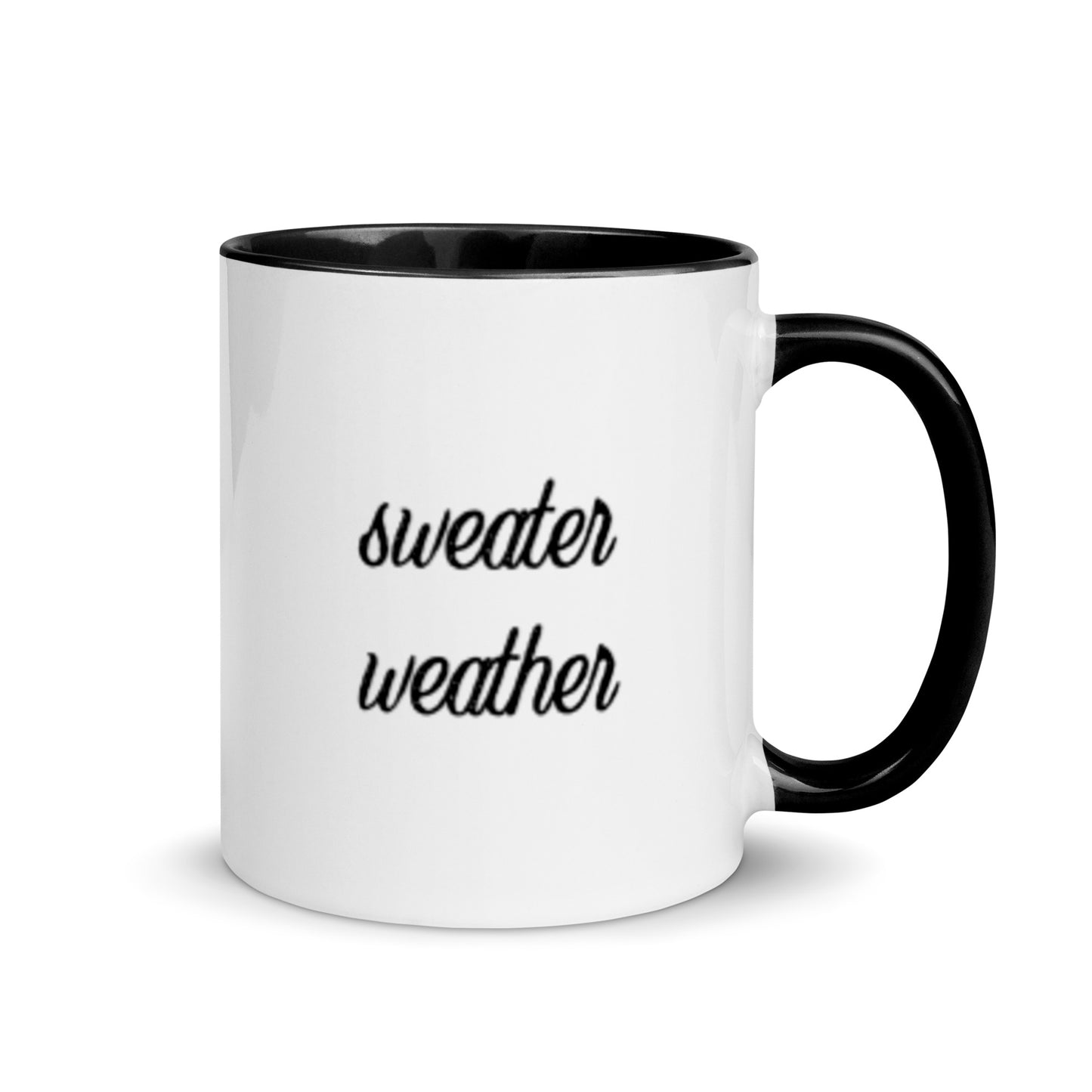Sweater Weather Mug (Black)