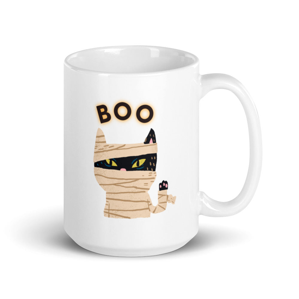 Boo! Cat Mug